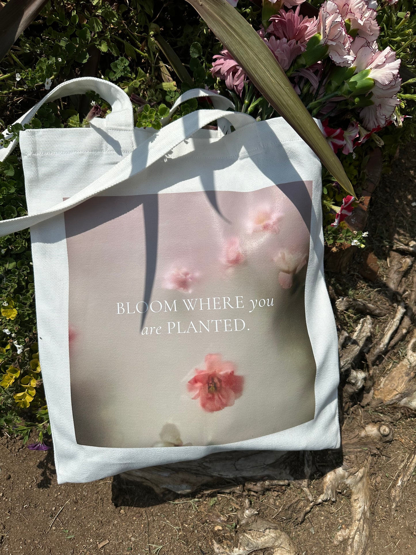 Limited Edition: Bloom Where You Are Planted Canvas Tote