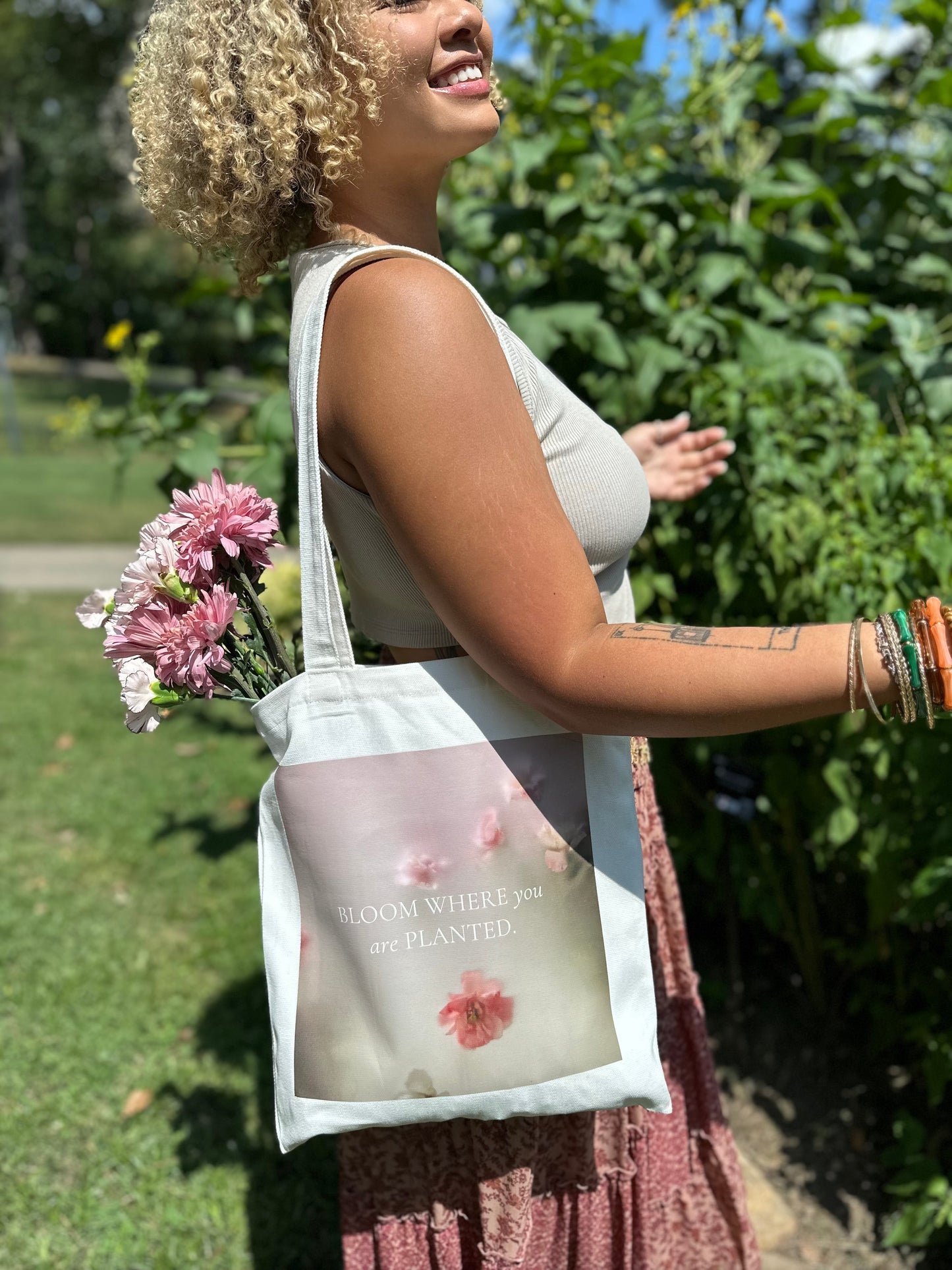 The Self Agenda + Bloom Canvas Tote Bundle